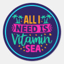 Recherche de vitamine autocollants Mer