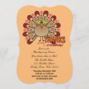 Recherche de dinde de thanksgiving invitations Couleurs d'automne