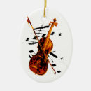 Recherche de musique de violon ornements Clef