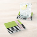 Recherche de chevron noir blanc dessous de verres Monogramme