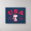 Recherche de the impressions sur toile Snoopy