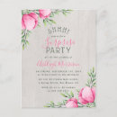 Recherche de chic minable anniversaire invitations Fleurs