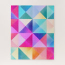 Recherche de motif de triangle puzzles Géométrique