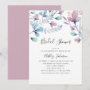 Recherche de nuptiale pourpre de douche invitations Aquarelle