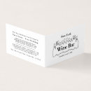 Recherche de noire et blanche cartes visite Customer