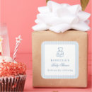 Recherche de teddy bear baby shower autocollants Nous pouvons attendre