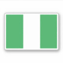 Recherche de drapeau du nigéria autocollants Afrique