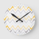 Recherche de zigzag gris horloges Géométrique