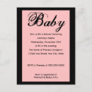 Recherche de baby pink invitations Bébé