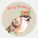 Recherche de oiseau de noël autocollants Moderne