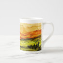 Recherche de toscane tasses Coucher de soleil