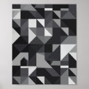 Recherche de motif monochrome posters Gris