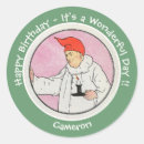 Recherche de mère et enfant autocollants Fête d'anniversaire