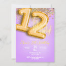 Recherche de 12 ans invitations Pour elle