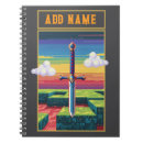 Recherche de pixel art carnets Rétro