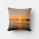 Recherche de paisible coussins Coucher de soleil