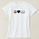 Recherche de peace sign tshirts Enseignant