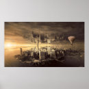 Recherche de monde imaginaire posters Surréaliste