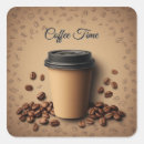 Recherche de caféine autocollants Haricots