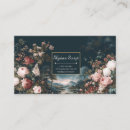 Recherche de fleurs romantiques cartes visite Toute personne