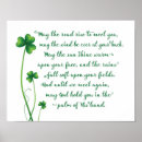 Recherche de irish blessing posters Shamrock