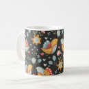Recherche de motif bohème tasses Floral
