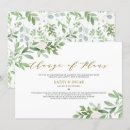 Recherche de annulation invitations Changement de date