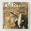 Recherche de alphonse mucha horloges Rétro