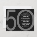 Recherche de grands cinq invitations 50e