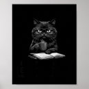 Recherche de femme de chat posters Coloré
