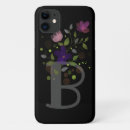 Recherche de lettre b iphone coques Floral