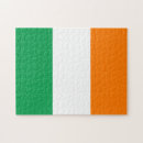 Recherche de irlandais puzzles Drapeau