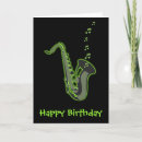 Recherche de sax vœux cartes Jazz