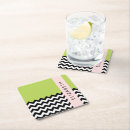 Recherche de chevron noir blanc dessous de verres Monogramme