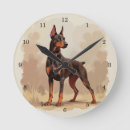 Recherche de doberman horloges Amoureux des chiens