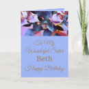 Recherche de soeur merveilleuse vœux cartes Fleurs