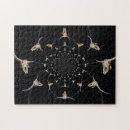 Recherche de vintage cowboy puzzles Rodéo