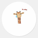 Recherche de emoji triste visage autocollants Girafe