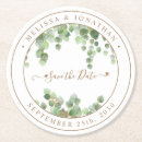 Recherche de save the dates dessous de verres Eucalyptus