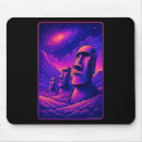 Recherche de moai tapis souris Vibrations de vacances