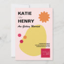 Recherche de orange jaune mariage invitations Moderne