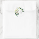 Recherche de ma jeune mariée autocollants Floral