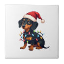 Recherche de chien de père noël carreaux Amusant