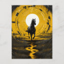 Recherche de cheval noir cartes postales Équin
