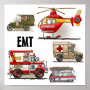 Recherche de ambulance posters Ems