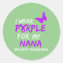 Recherche de épilepsie autocollants Violet