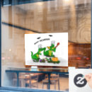 Recherche de halloween décalques fenêtres Drôle