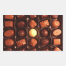 Recherche de boîte de chocolats autocollants Noir