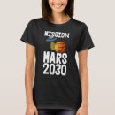 Recherche de mission tshirts Mars