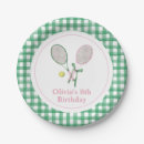 Recherche de tennis assiettes en papier Rose